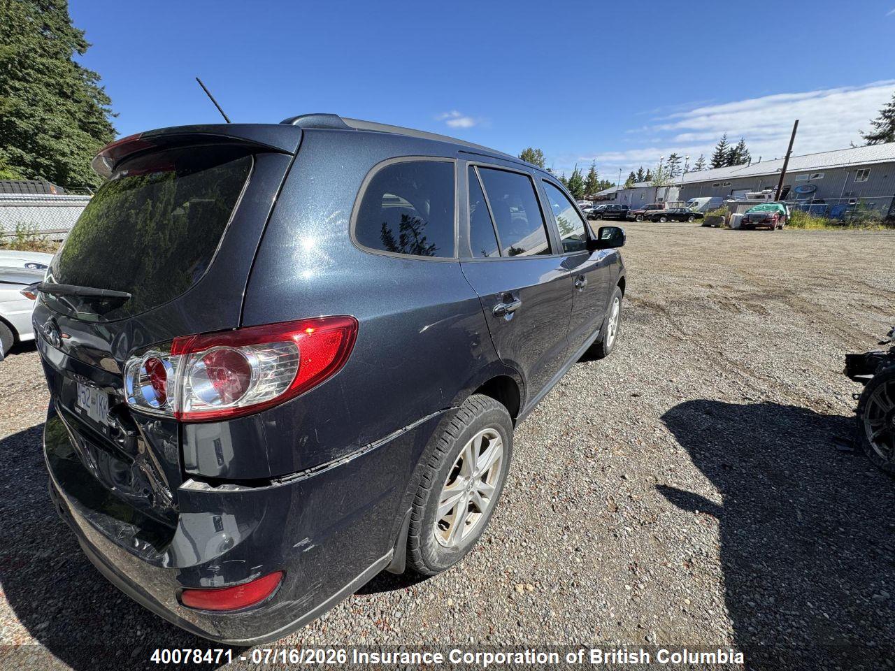 2010 HYUNDAI SANTA FE SE thumbnail 5