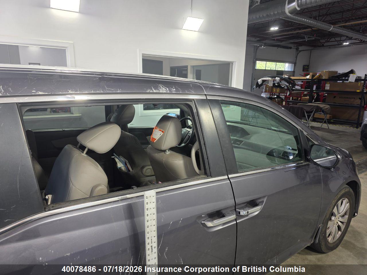 2016 HONDA ODYSSEY EX-L thumbnail 11
