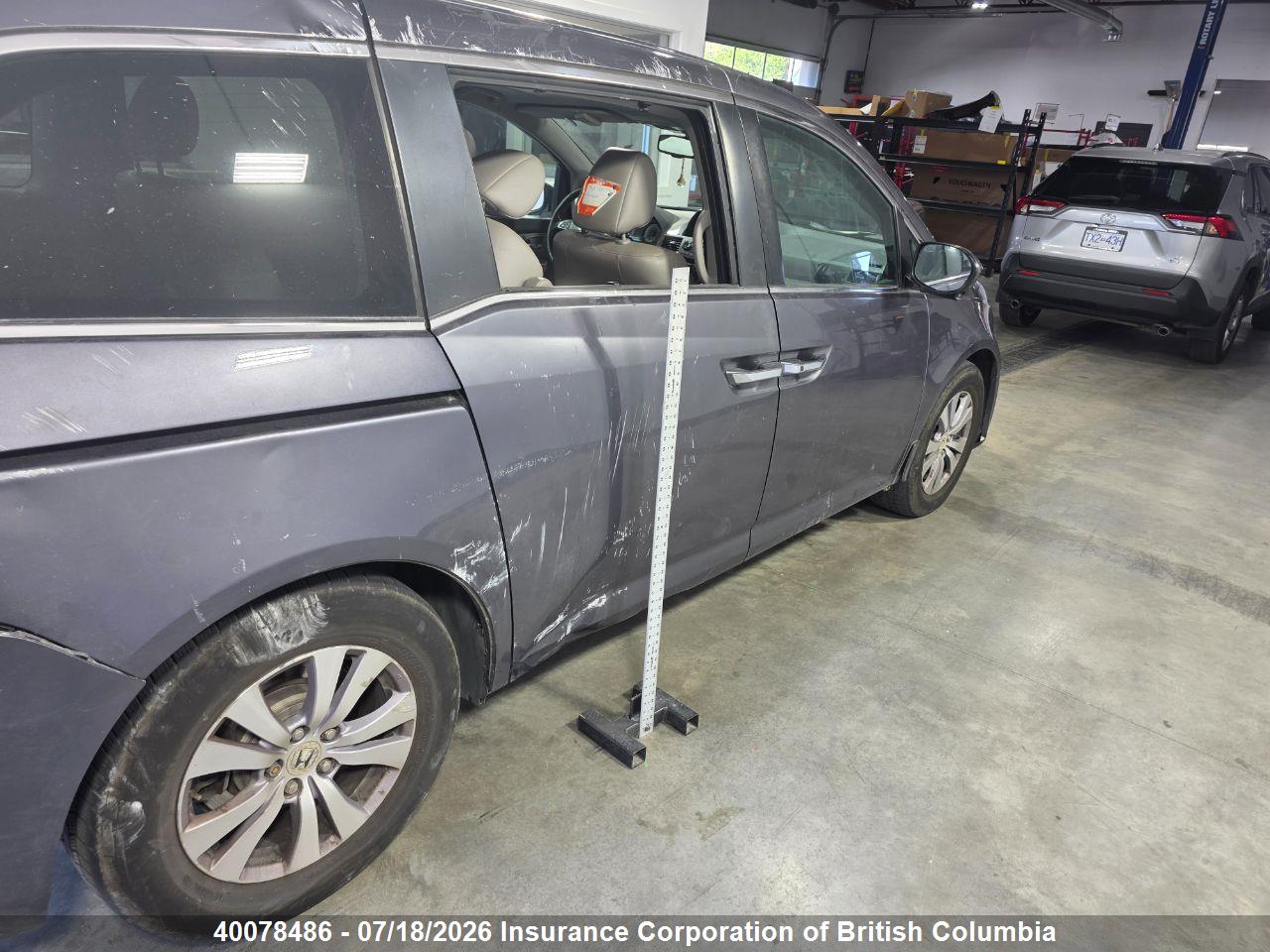 2016 HONDA ODYSSEY EX-L thumbnail 12
