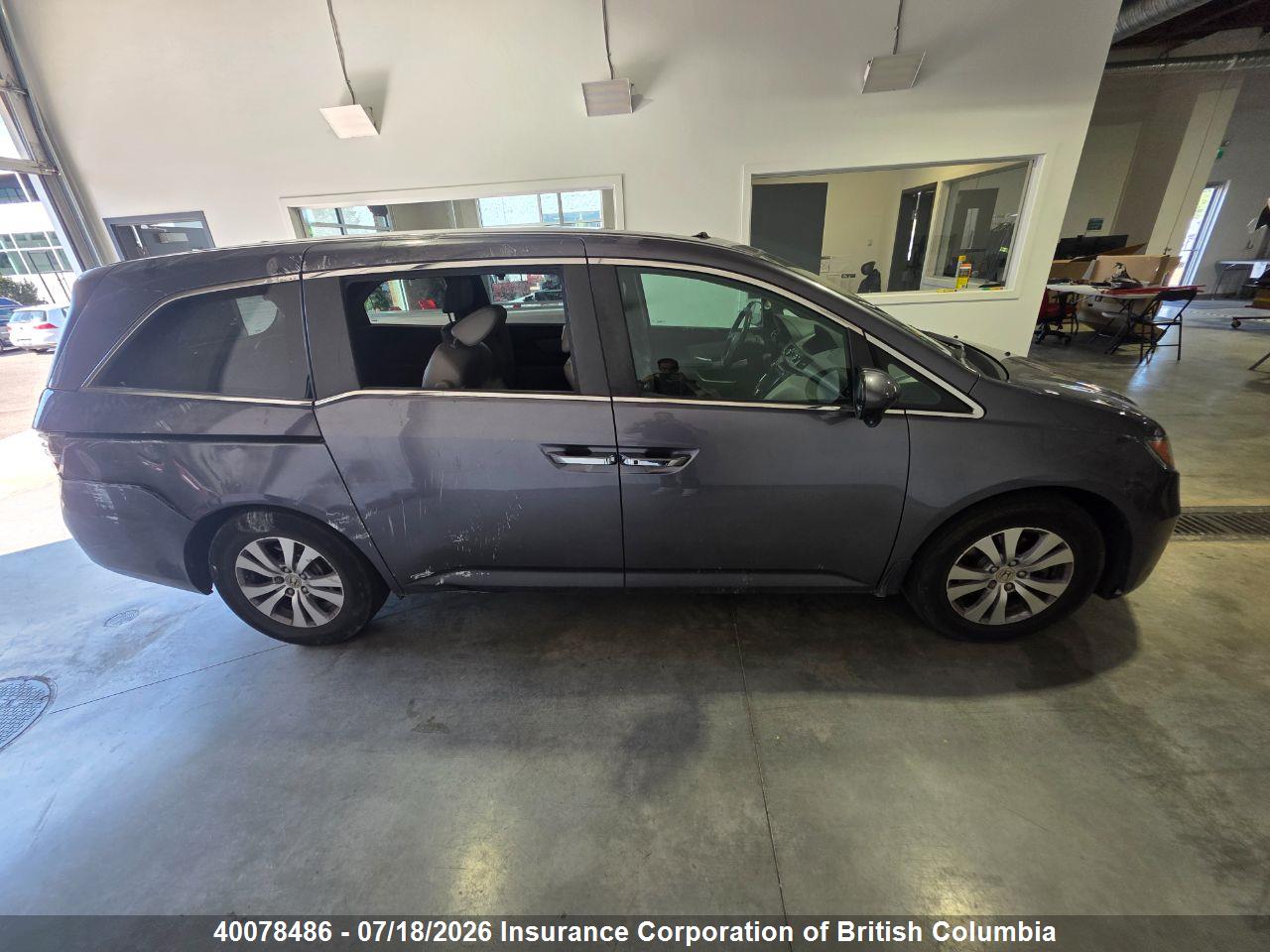 2016 HONDA ODYSSEY EX-L thumbnail 6