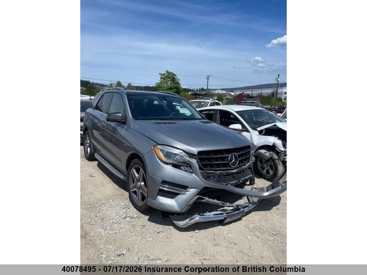 2014 MERCEDES BENZ ML 350 BLUETEC thumbnail 2