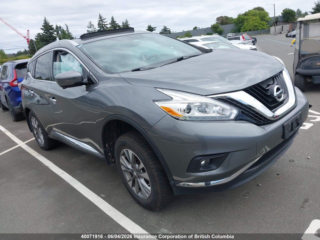 2016 NISSAN MURANO S/SL/SV/PLATINUM thumbnail 2