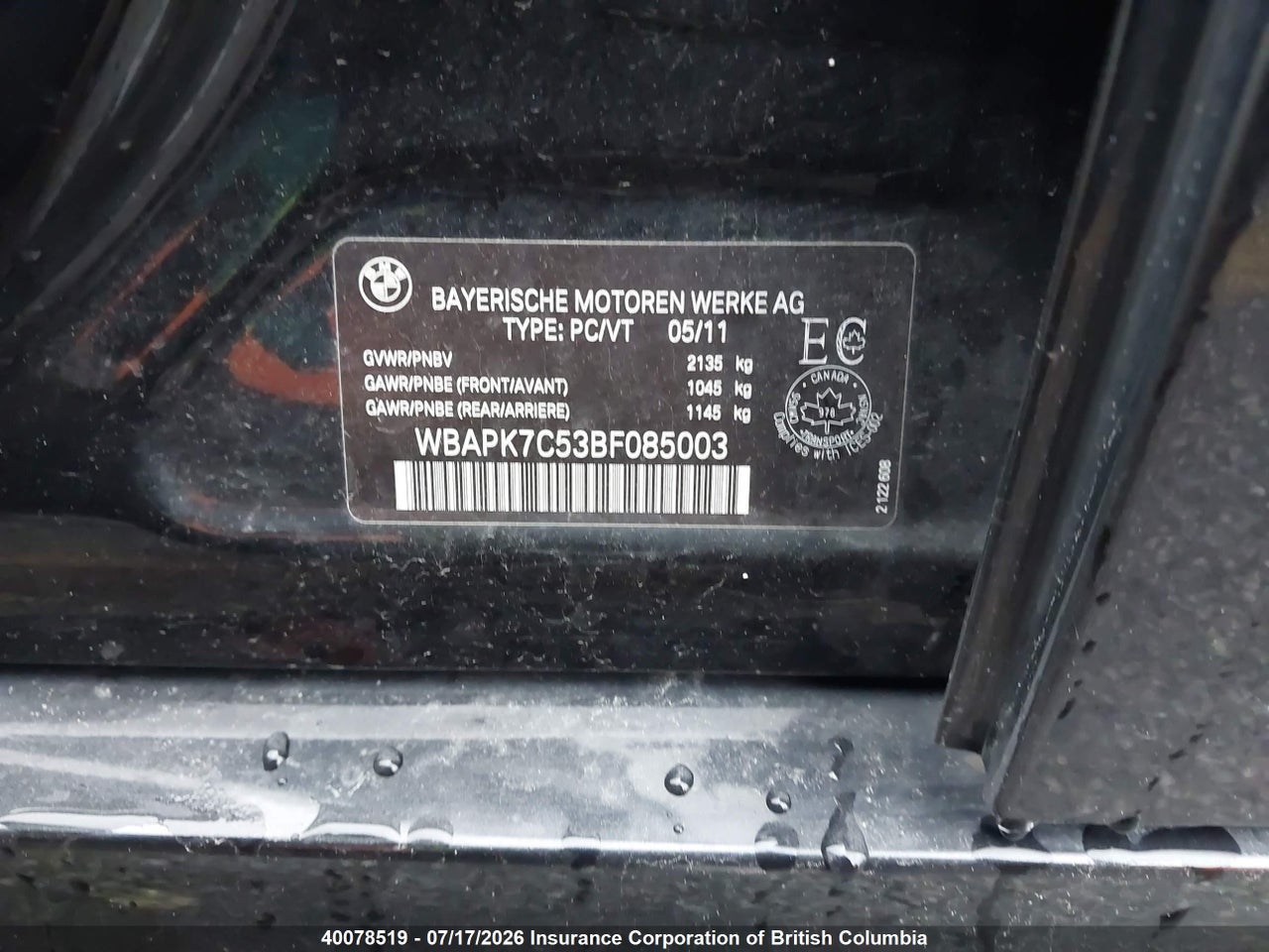 2011 BMW 328I thumbnail 10
