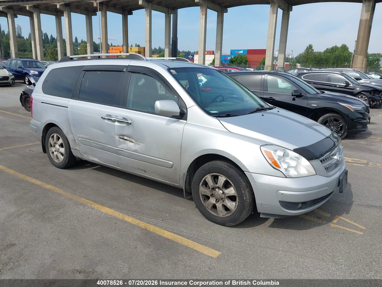 2007 HYUNDAI ENTOURAGE GLS/SE/LIMITED thumbnail 2
