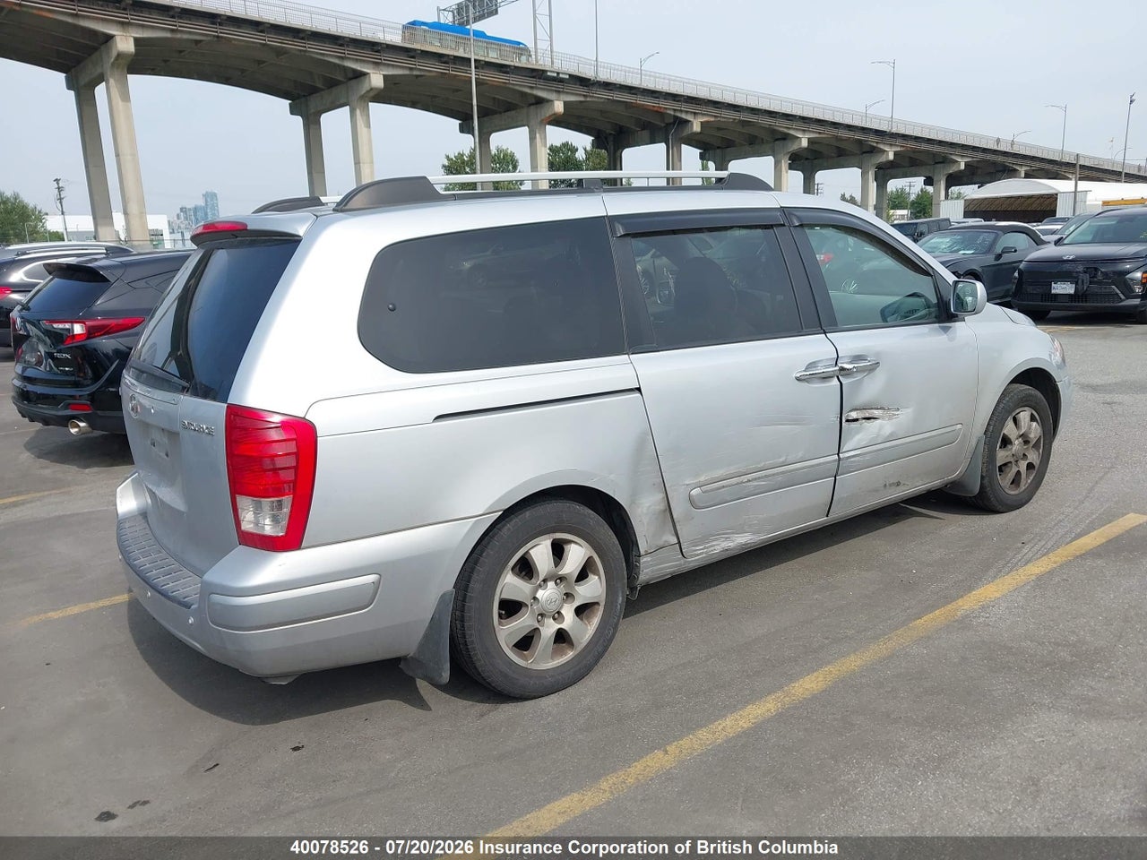 2007 HYUNDAI ENTOURAGE GLS/SE/LIMITED thumbnail 5