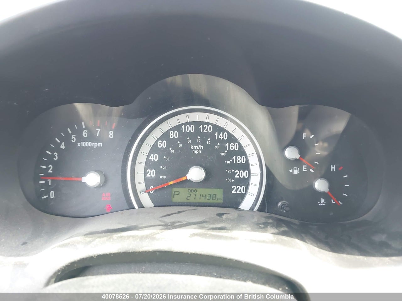 2007 HYUNDAI ENTOURAGE GLS/SE/LIMITED thumbnail 8