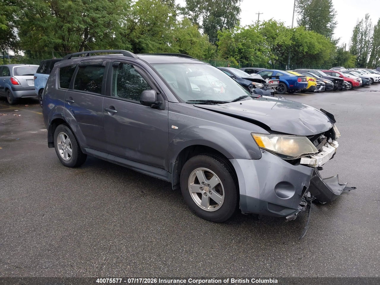 2009 MITSUBISHI OUTLANDER ES thumbnail 2