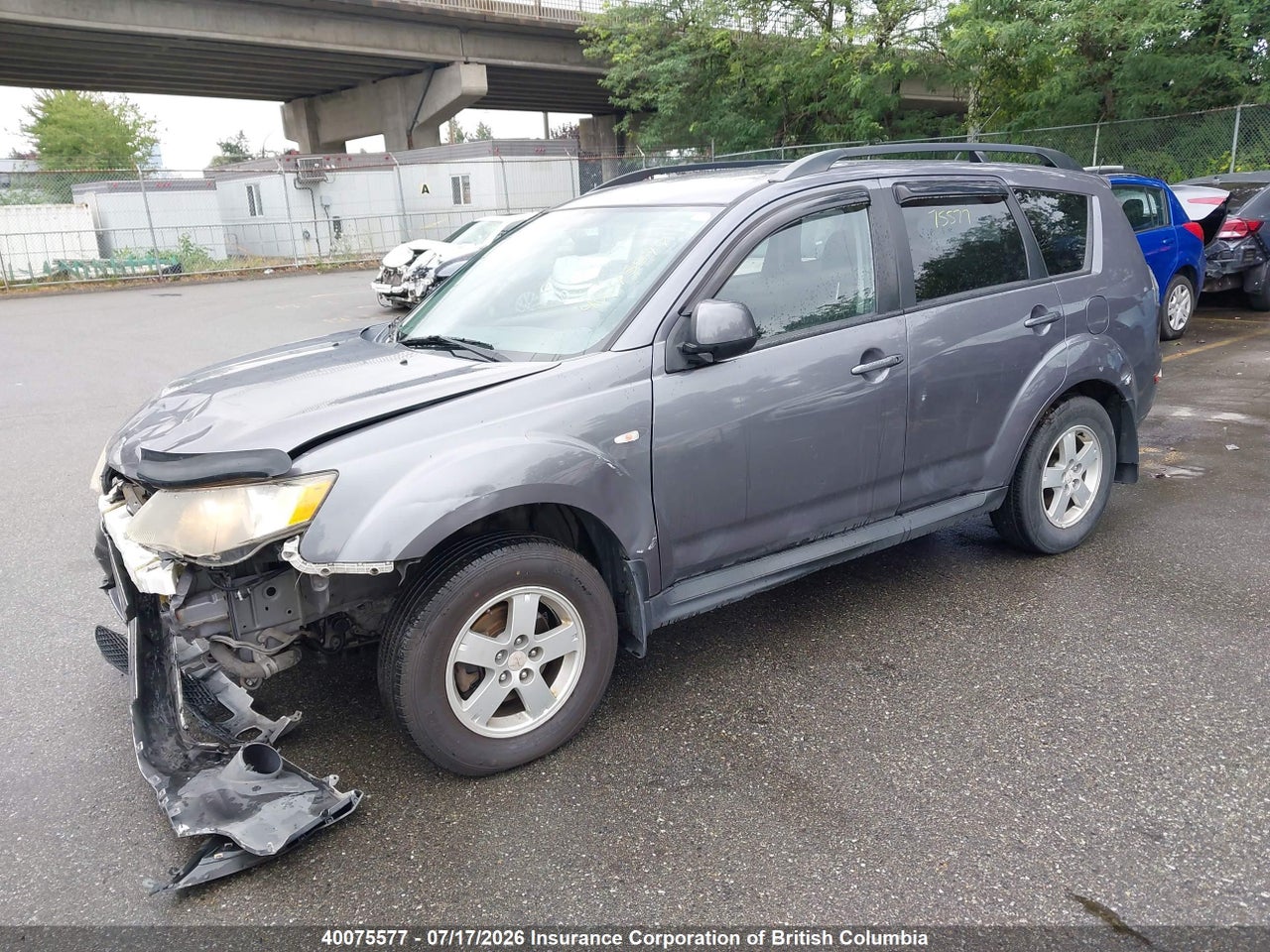 2009 MITSUBISHI OUTLANDER ES thumbnail 3