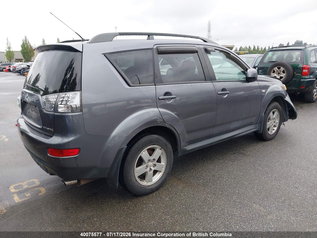 2009 MITSUBISHI OUTLANDER ES thumbnail 5