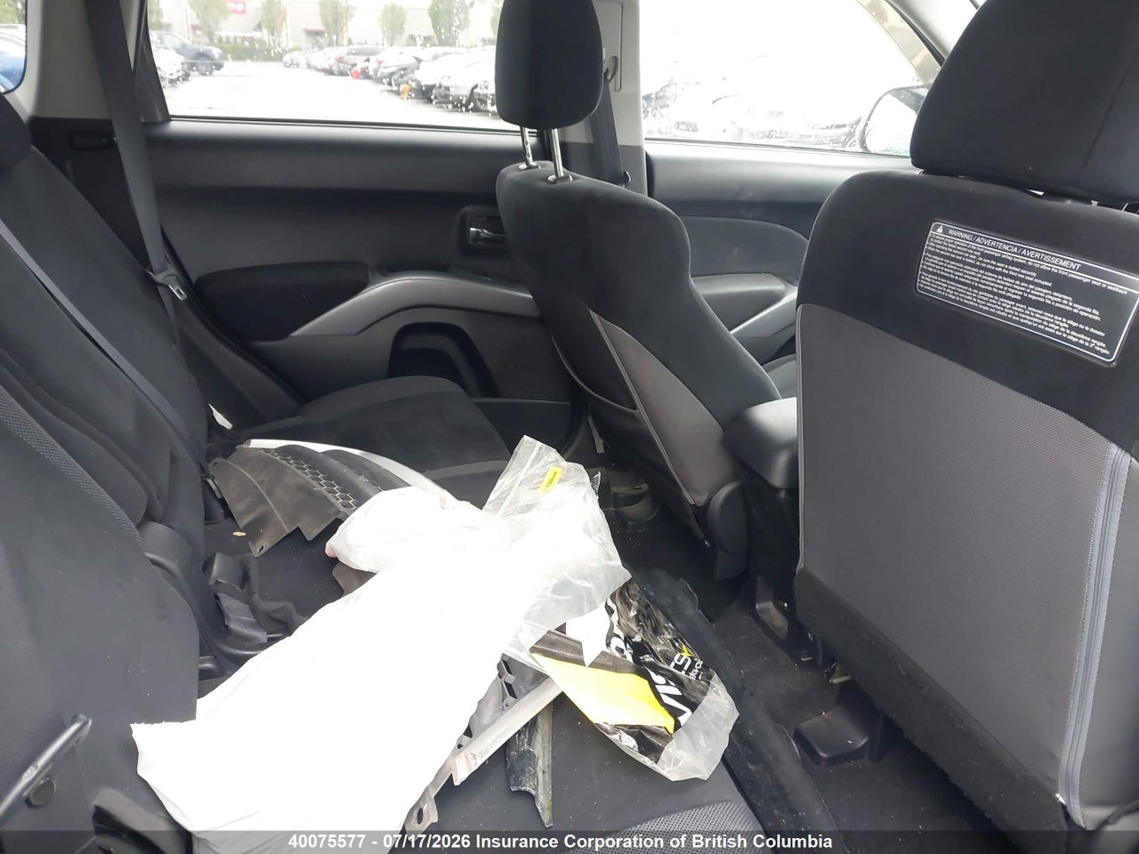 2009 MITSUBISHI OUTLANDER ES thumbnail 9