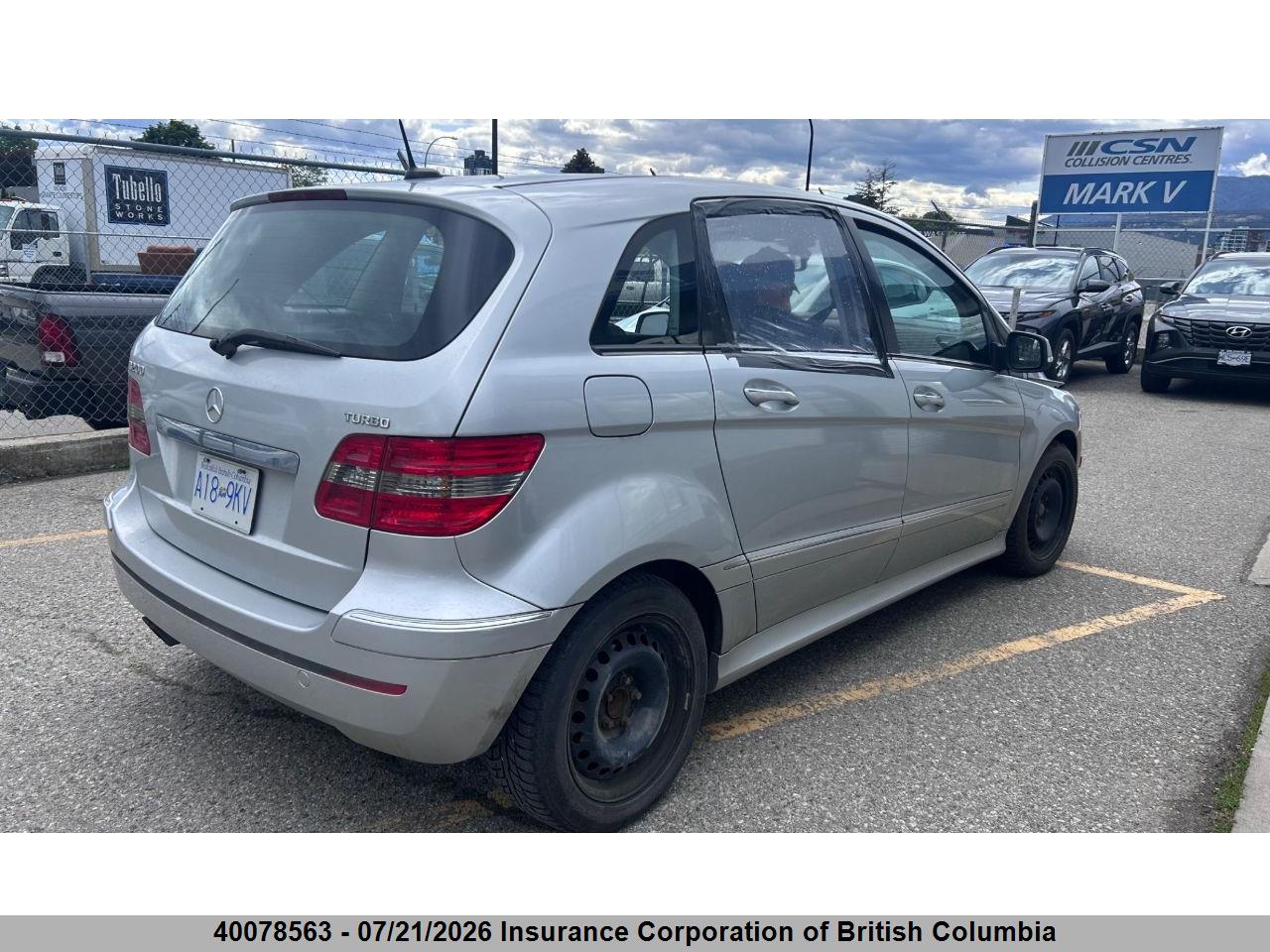 2008 MERCEDES BENZ B 200 TURBO thumbnail 5