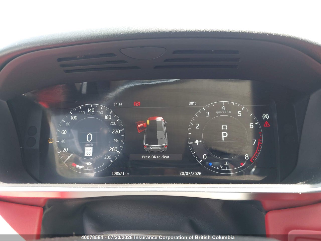2020 LAND ROVER RANGE ROVER SPORT P525 HSE thumbnail 8