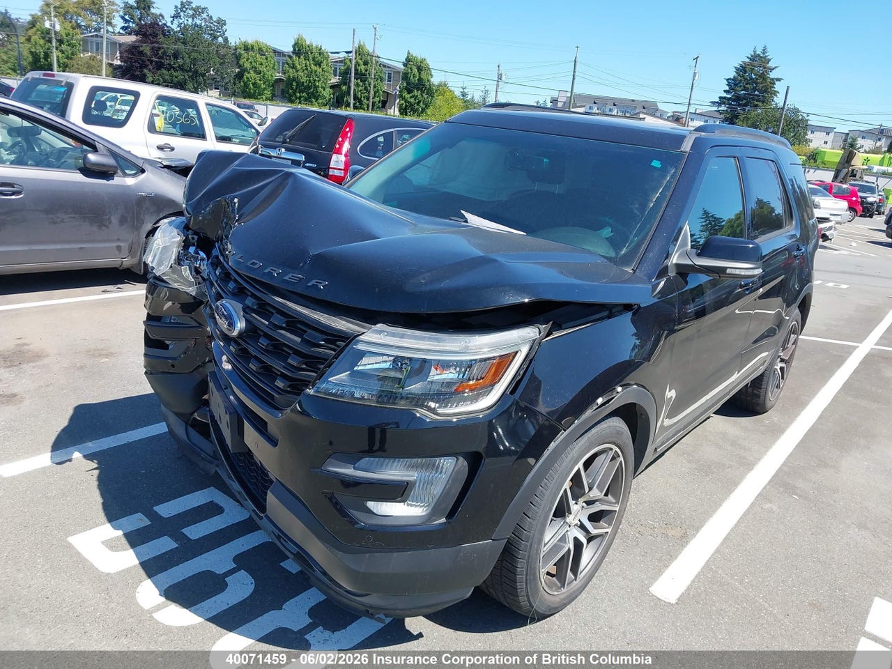 2017 FORD EXPLORER SPORT thumbnail 3