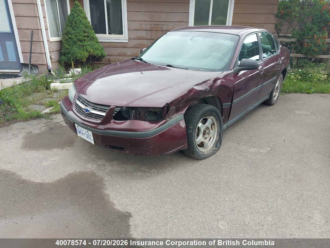 2003 CHEVROLET IMPALA thumbnail 3