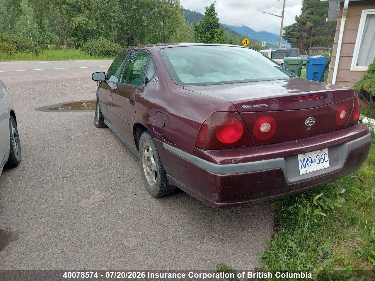 2003 CHEVROLET IMPALA thumbnail 5