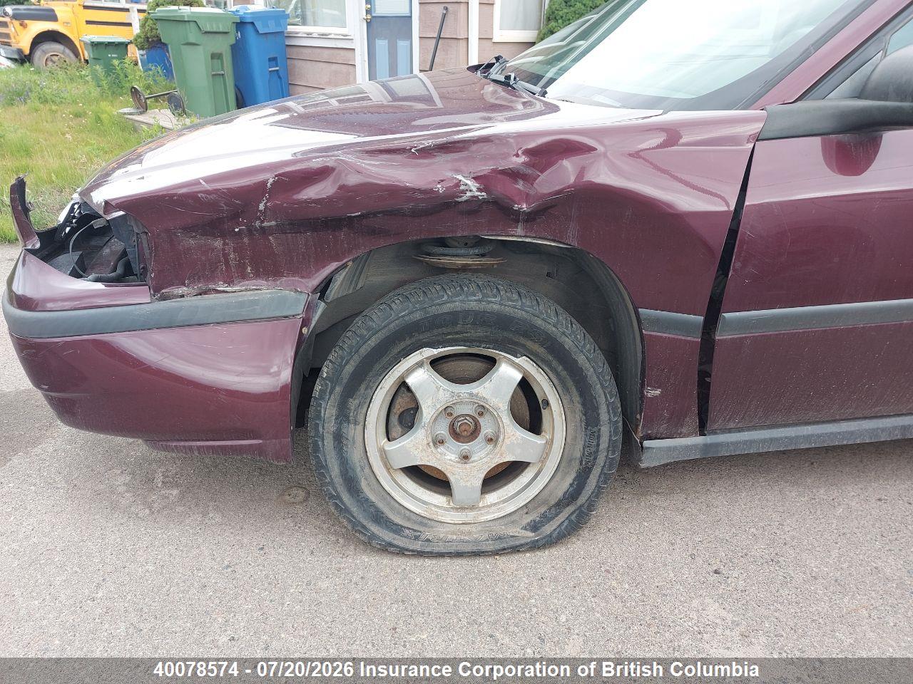 2003 CHEVROLET IMPALA thumbnail 9