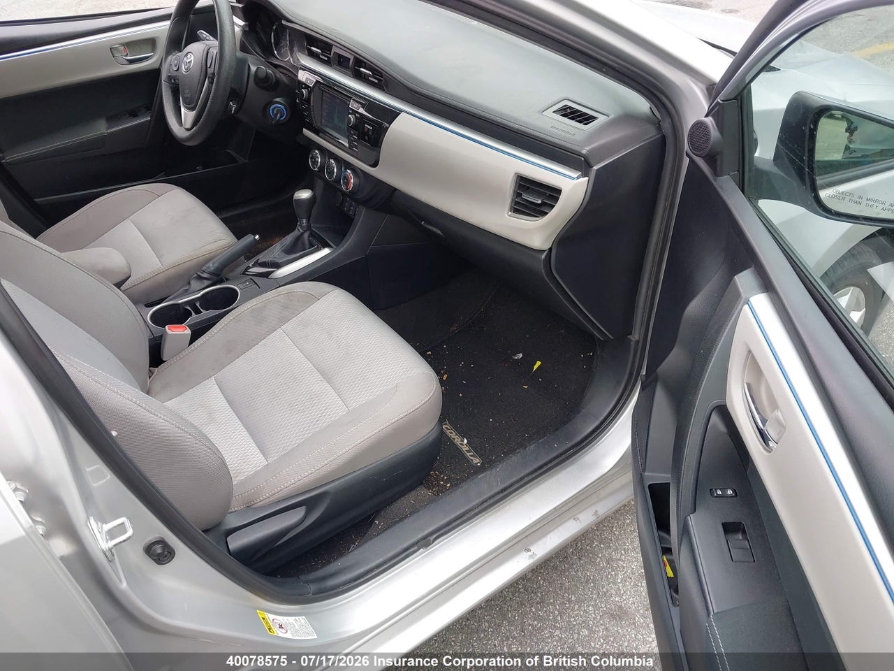 2016 TOYOTA COROLLA L/LE/LE PLS/PRM/S/S PLS thumbnail 6