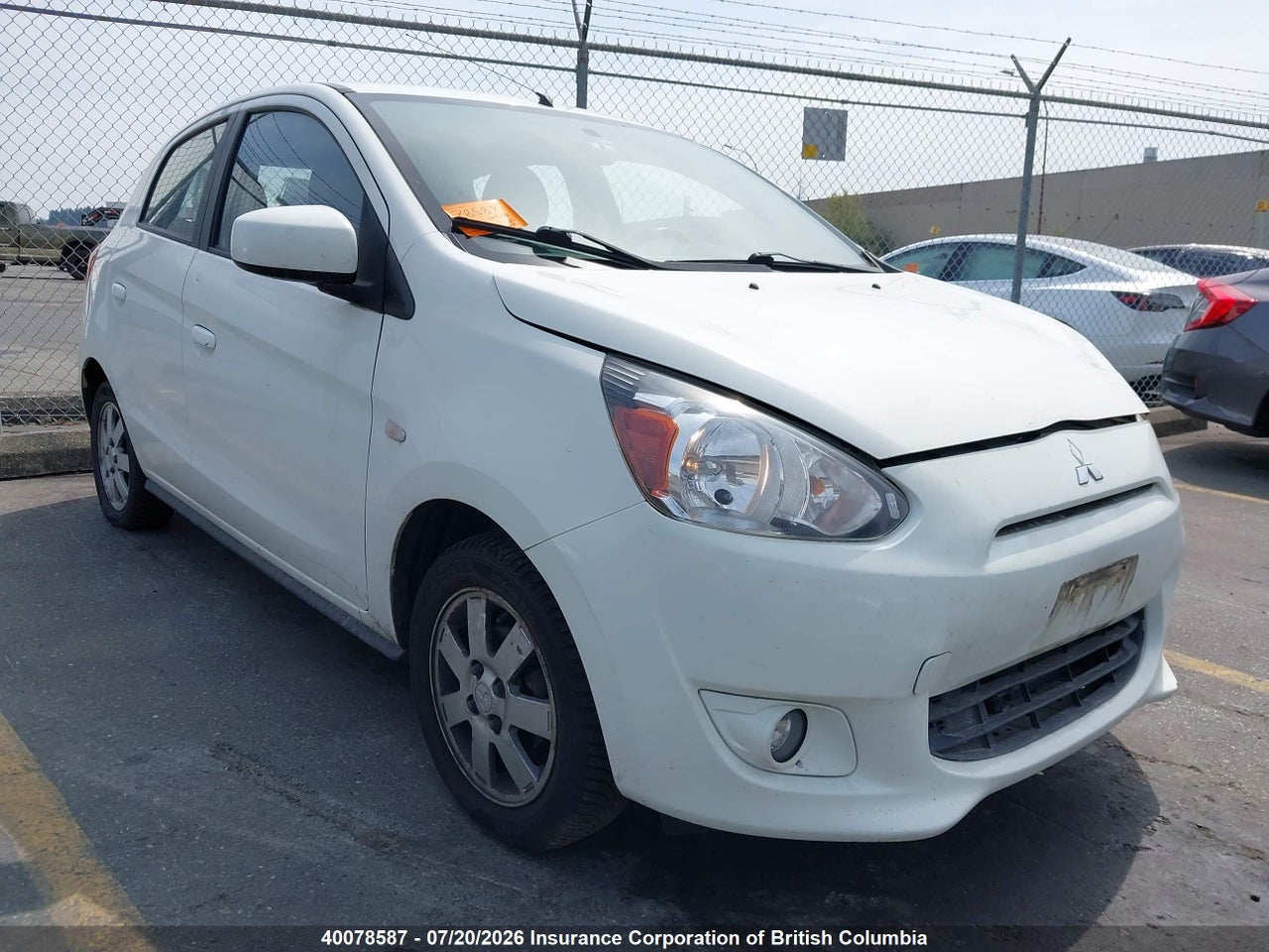 2014 MITSUBISHI MIRAGE ES thumbnail 2