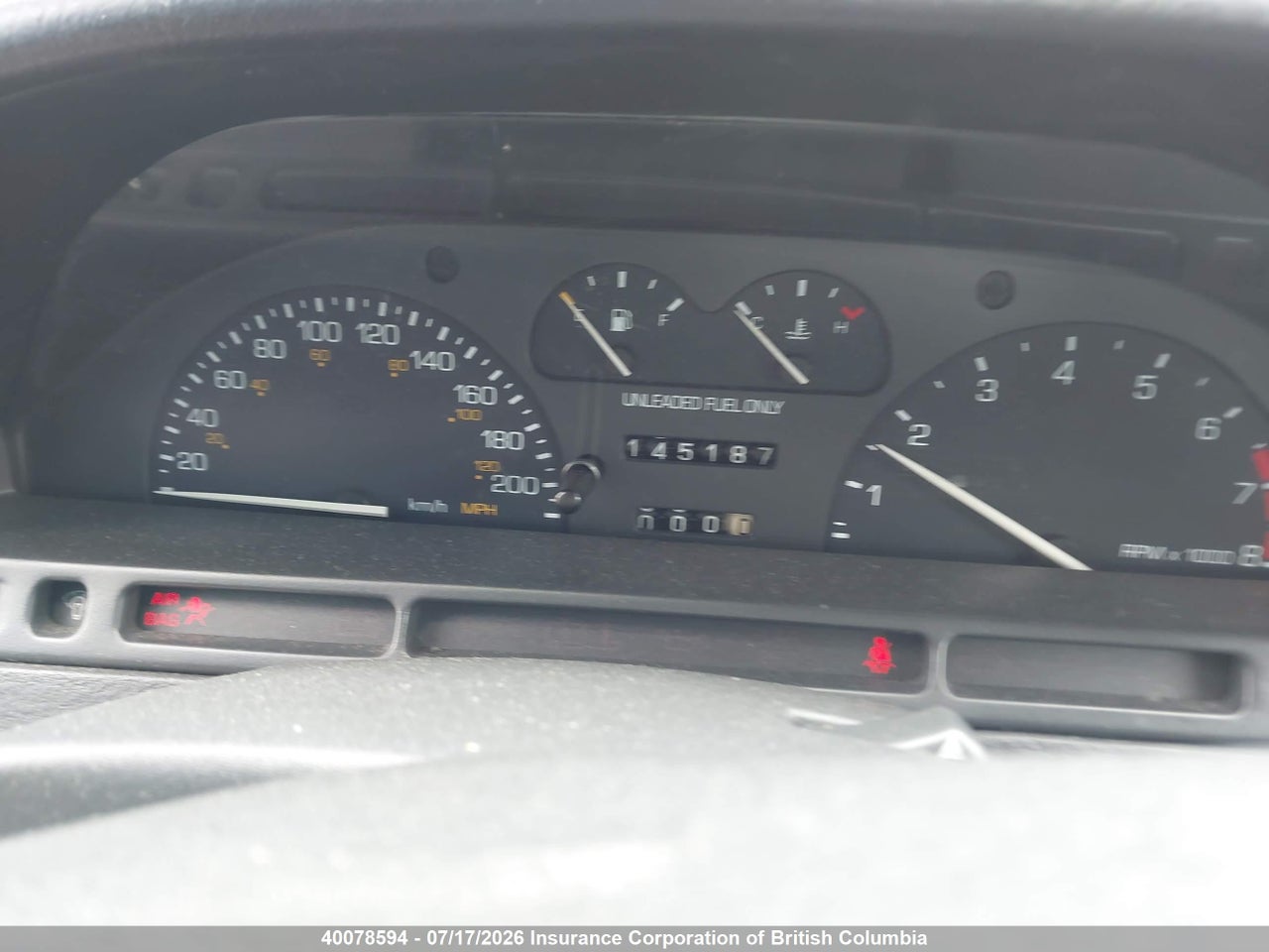 1994 SATURN SL2 thumbnail 8