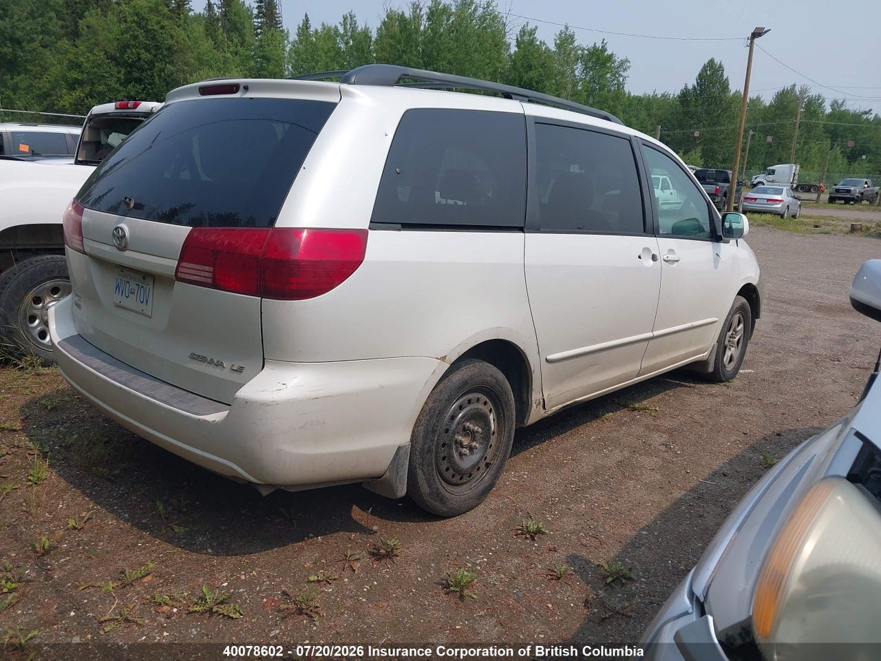 2004 TOYOTA SIENNA CE/LE thumbnail 5
