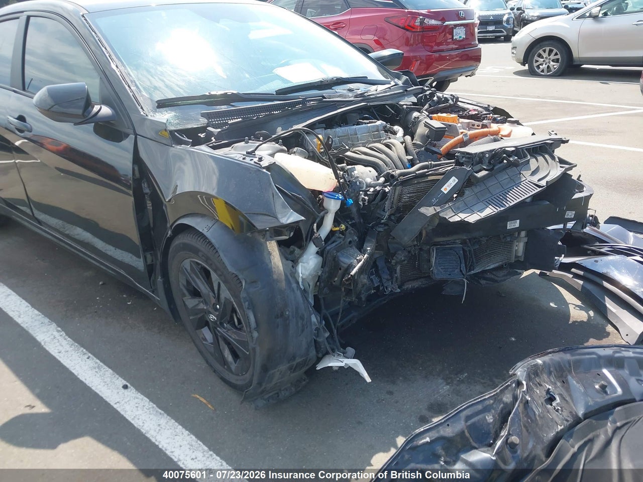 2021 HYUNDAI ELANTRA BLUE thumbnail 2