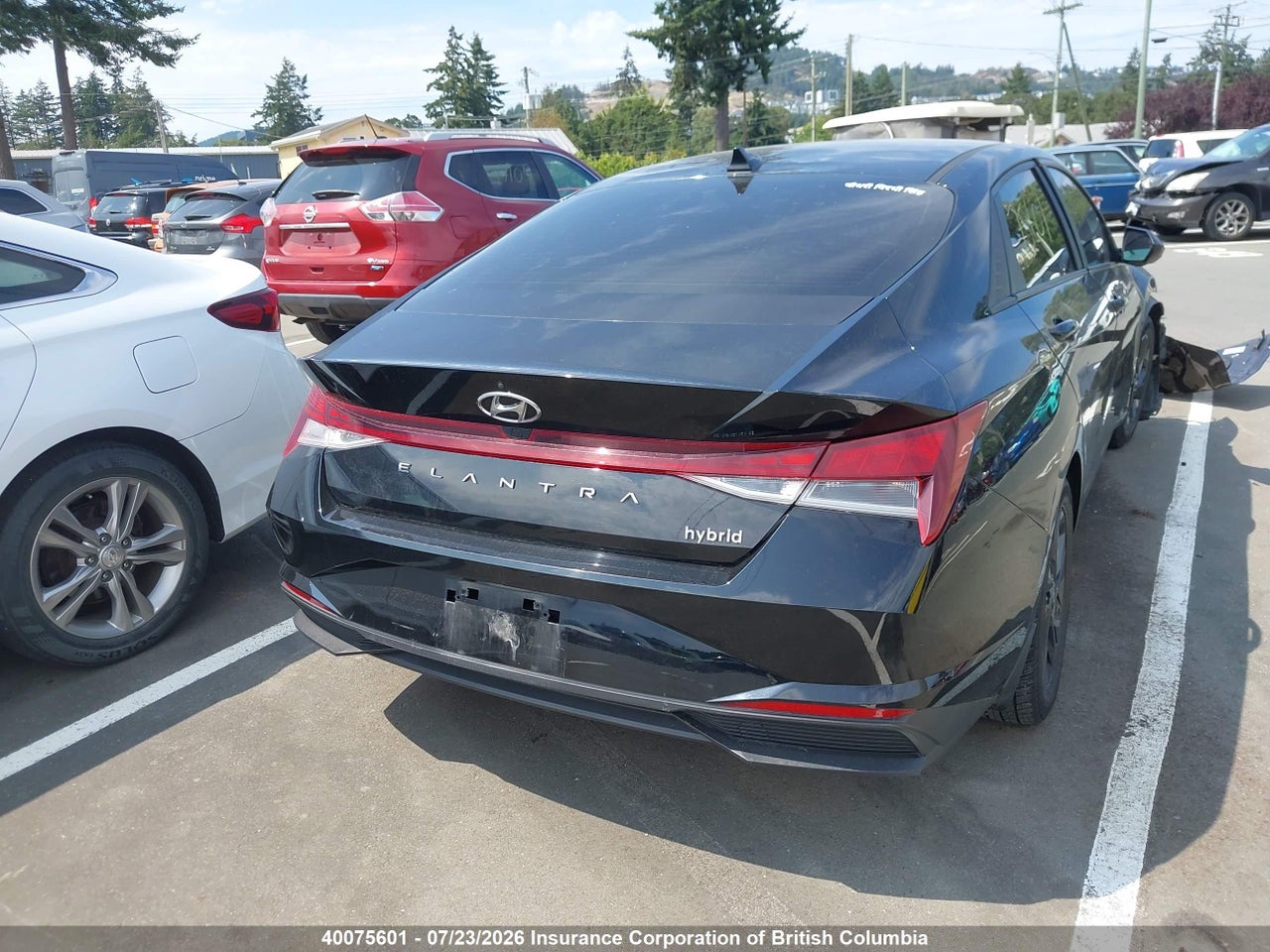 2021 HYUNDAI ELANTRA BLUE thumbnail 5