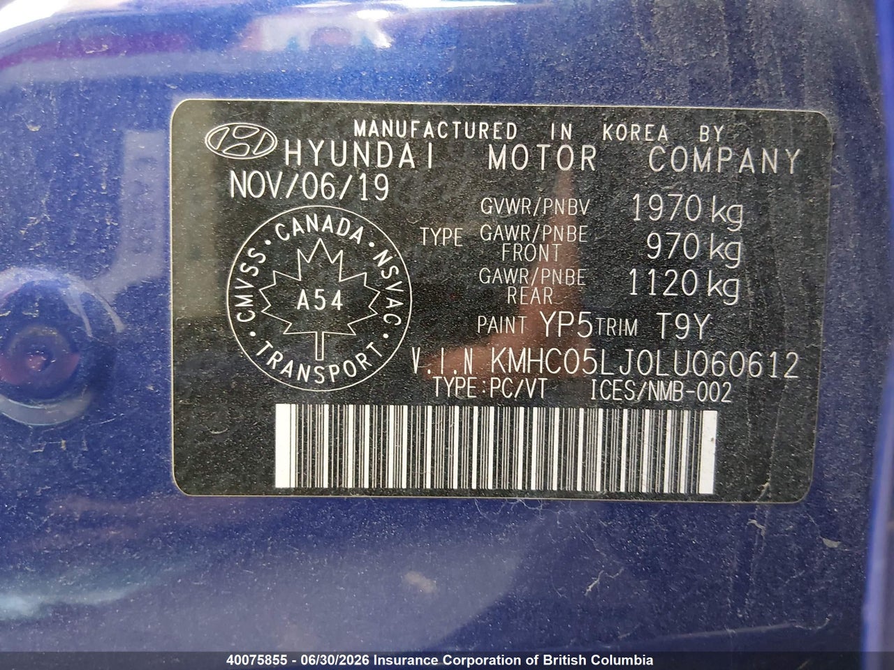 2020 HYUNDAI IONIQ ULTIMATE thumbnail 10