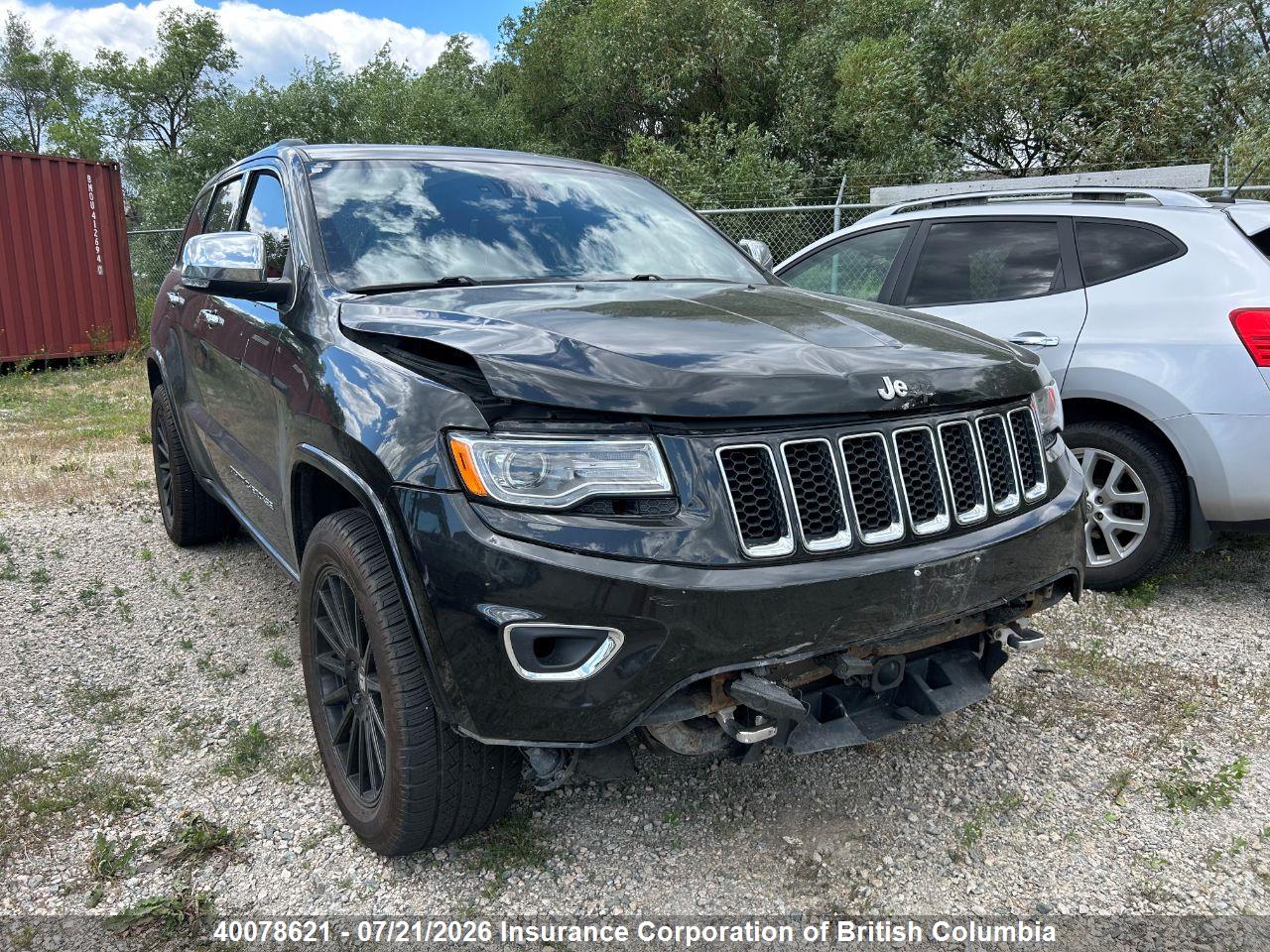 2014 JEEP GRAND CHEROKEE OVERLAND thumbnail 2