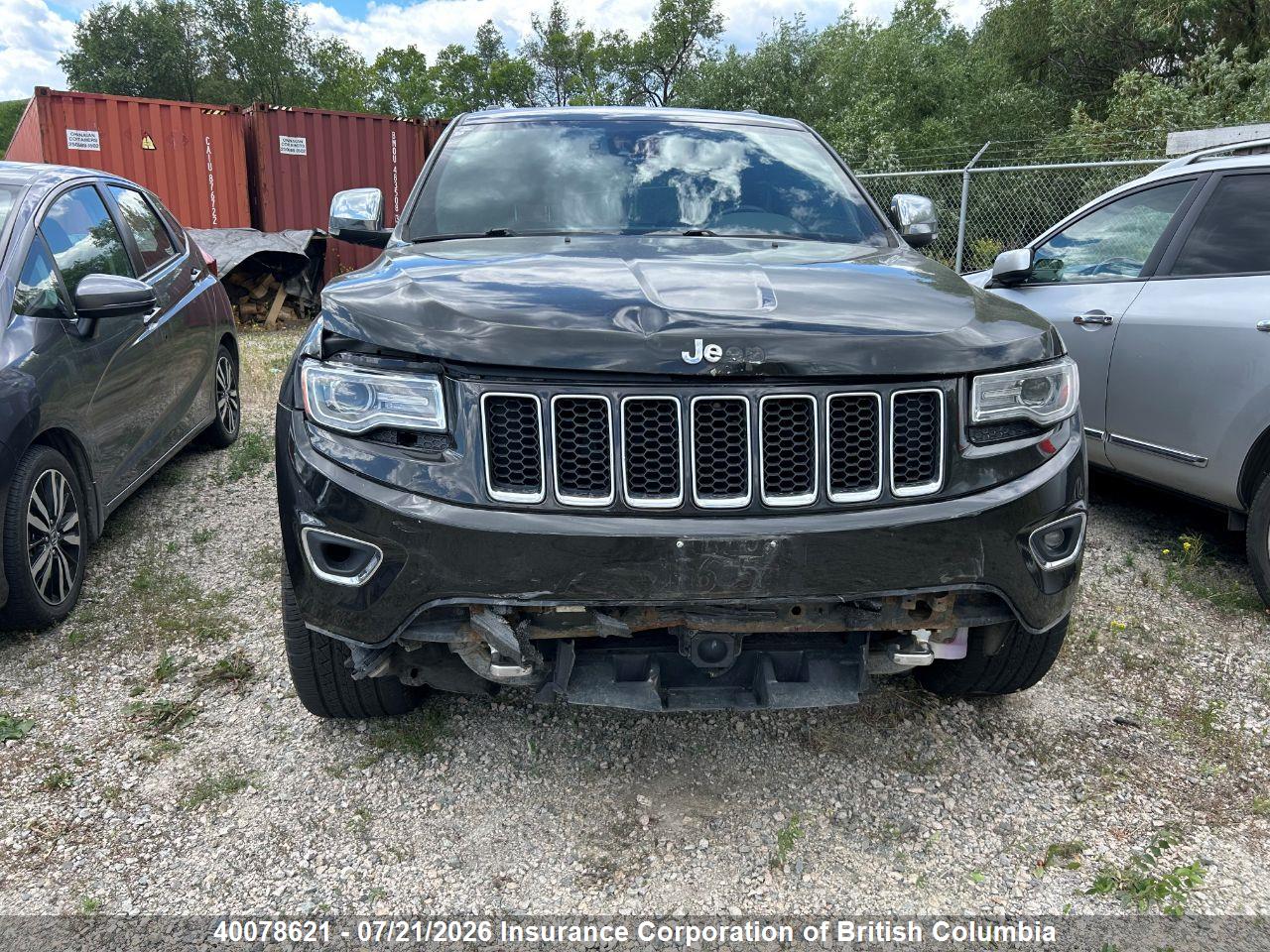 2014 JEEP GRAND CHEROKEE OVERLAND thumbnail 12