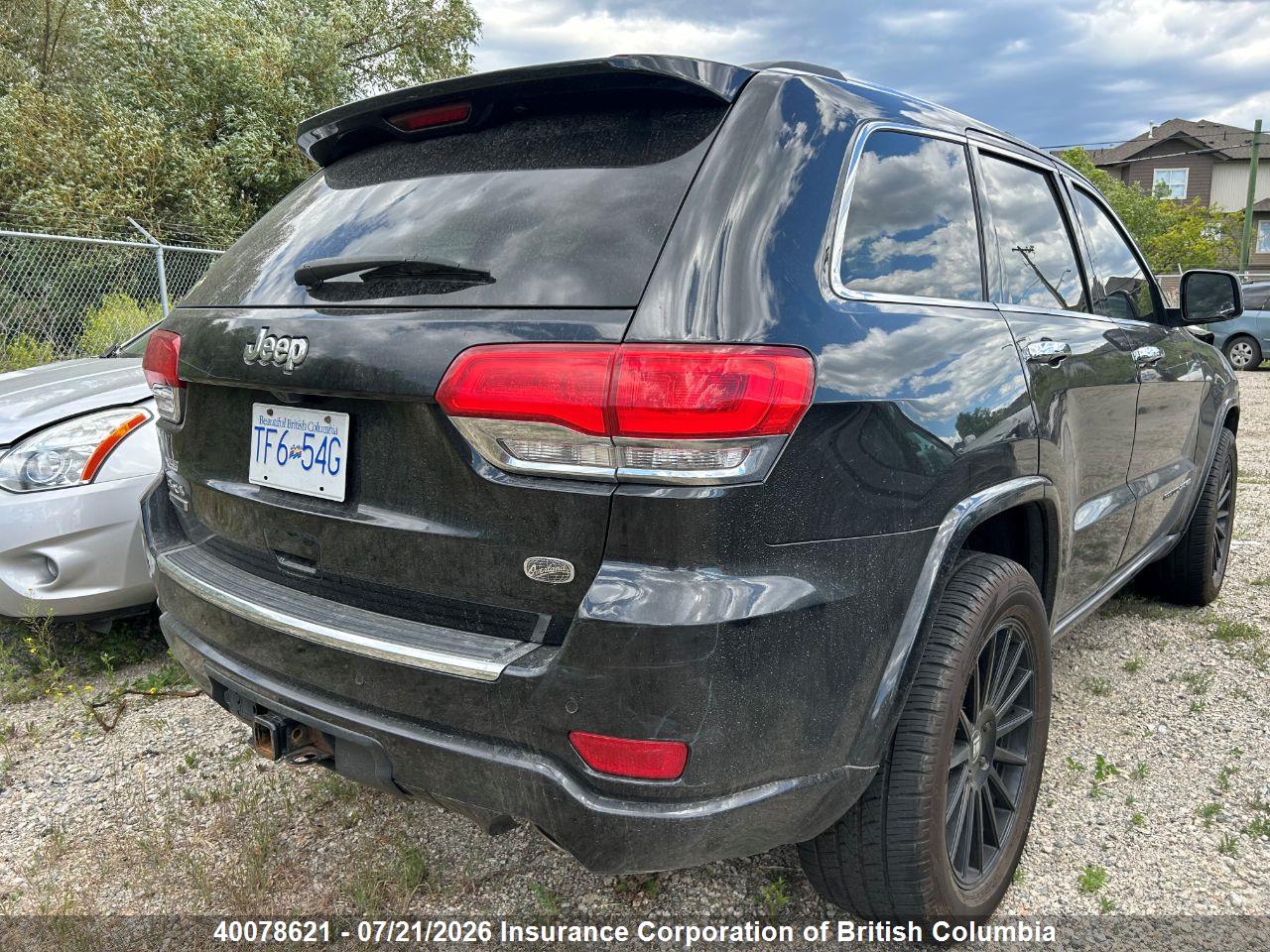 2014 JEEP GRAND CHEROKEE OVERLAND thumbnail 5
