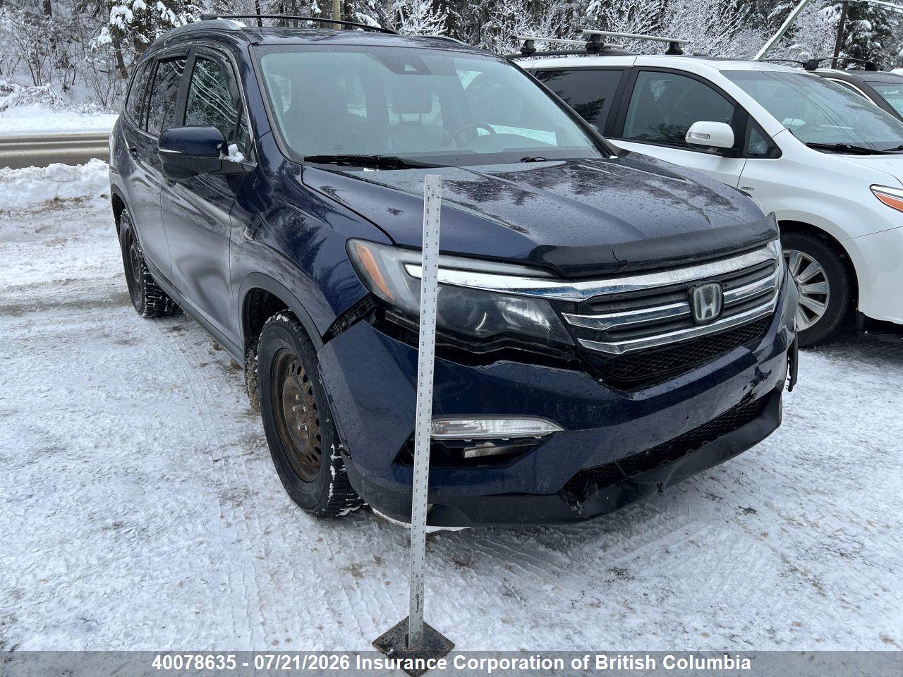 2016 HONDA PILOT thumbnail 2