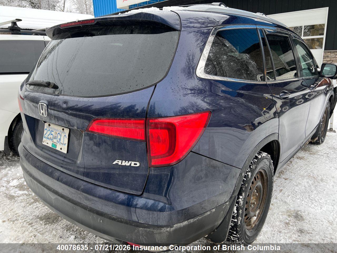 2016 HONDA PILOT thumbnail 5