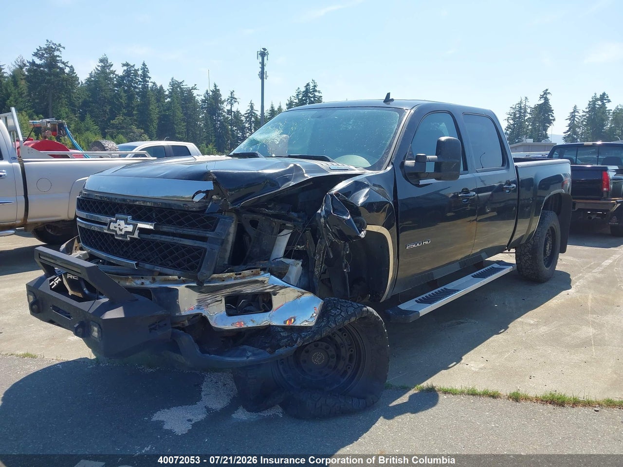 2011 CHEVROLET SILVERADO K2500 HEAVY DUTY LTZ thumbnail 3