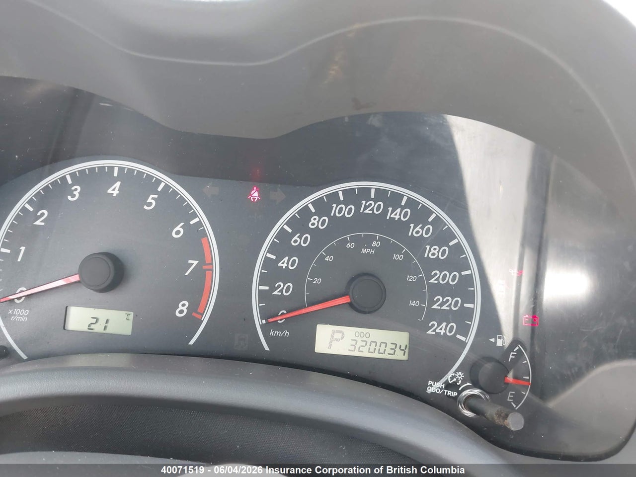 2009 TOYOTA COROLLA S/LE/XLE thumbnail 8