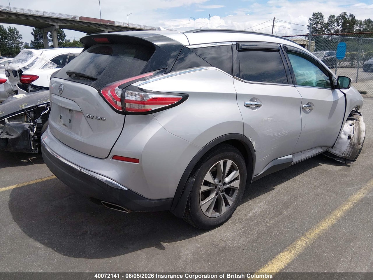 2015 NISSAN MURANO S/SL/SV/PLATINUM thumbnail 5