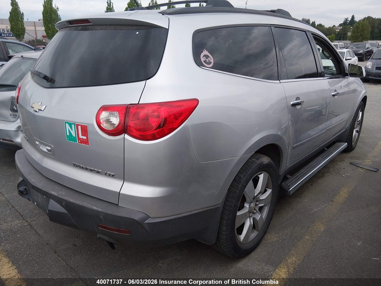 2009 CHEVROLET TRAVERSE LTZ thumbnail 5