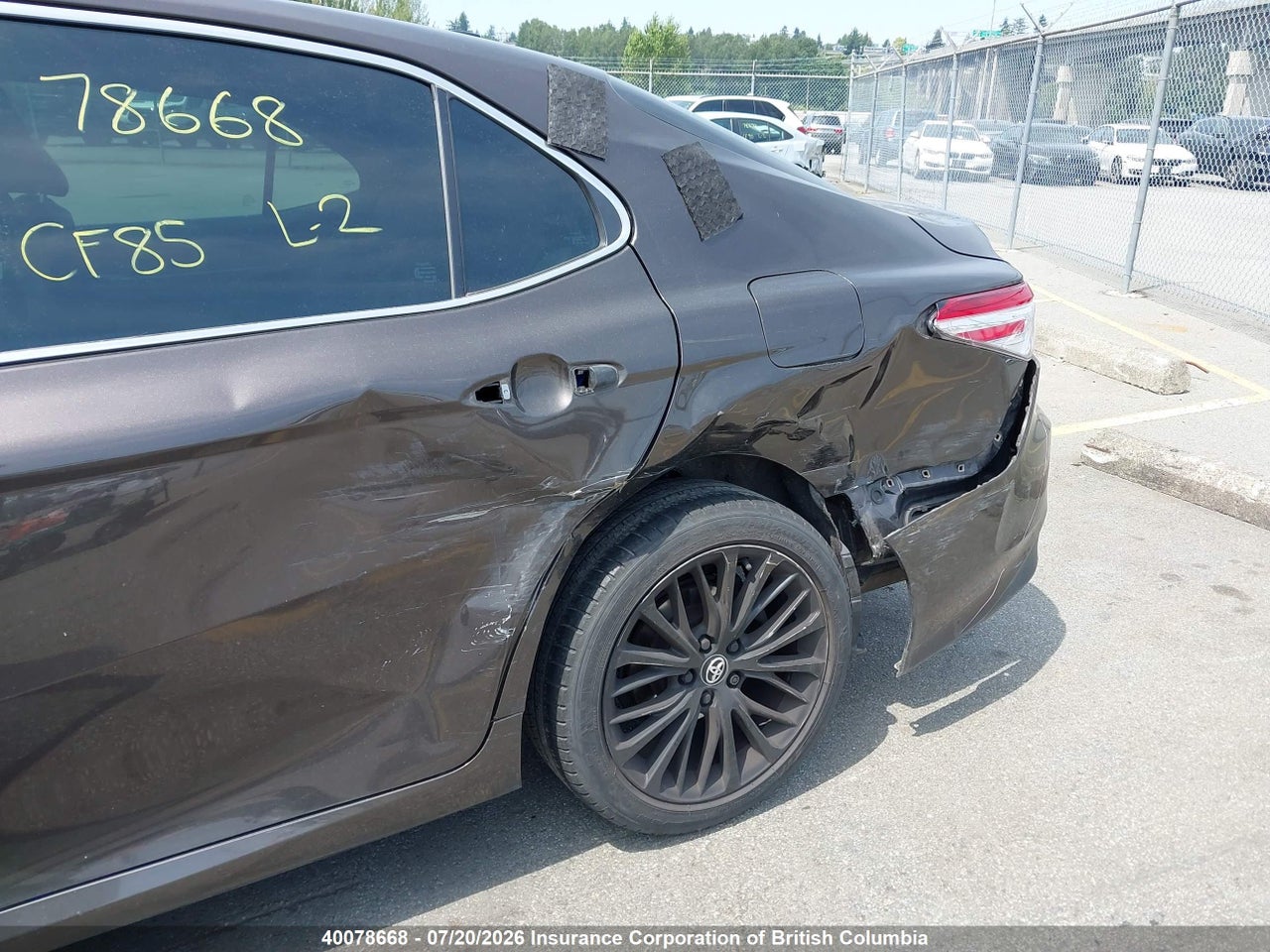 2018 TOYOTA CAMRY thumbnail 7