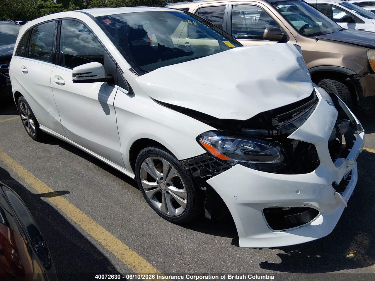2015 MERCEDES BENZ B 250 4MATIC SPORTS TOURER thumbnail 2