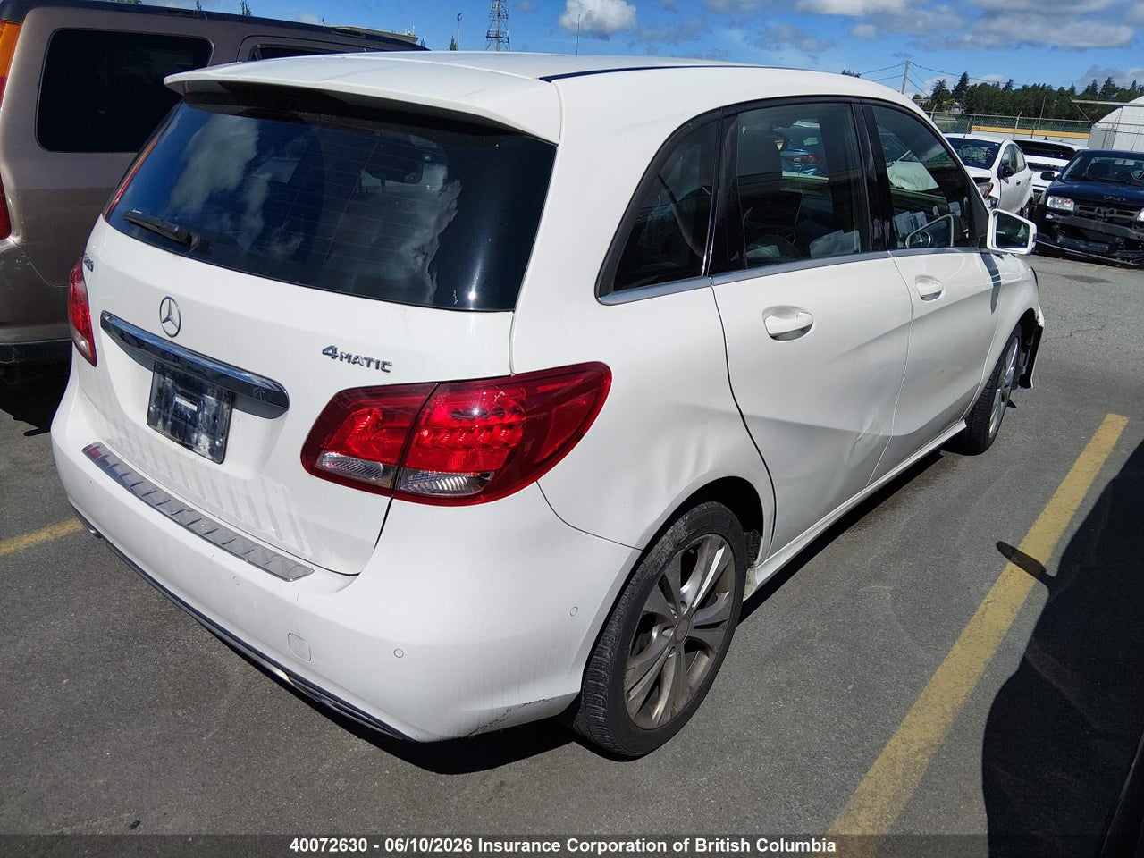2015 MERCEDES BENZ B 250 4MATIC SPORTS TOURER thumbnail 5