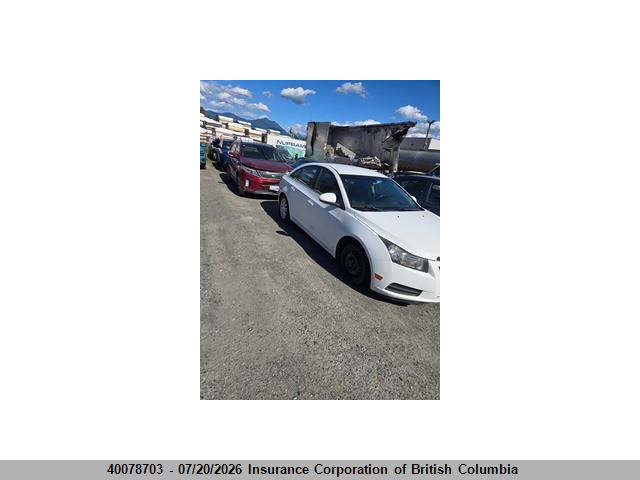 2012 CHEVROLET CRUZE thumbnail 2