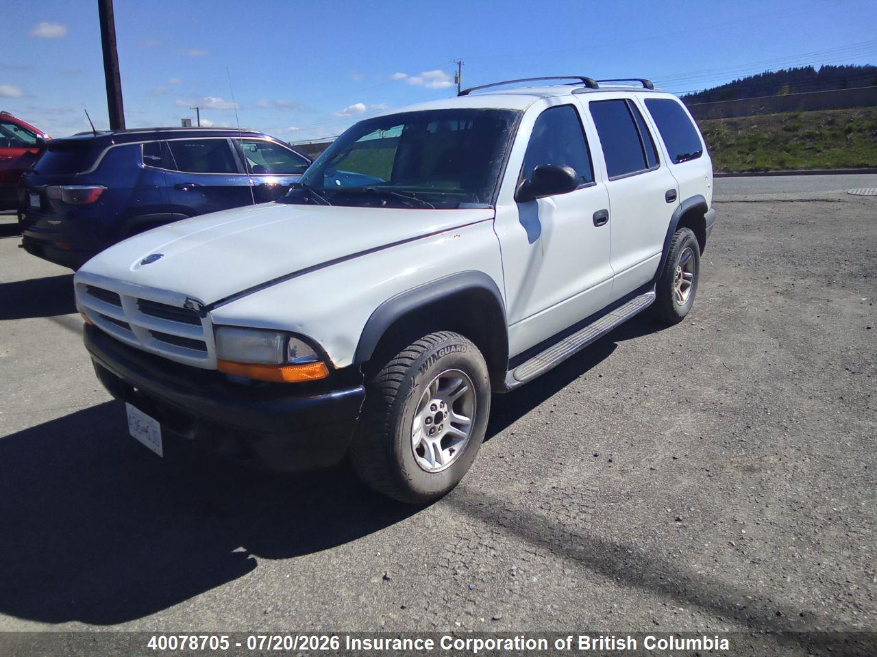 2003 DODGE DURANGO SPORT thumbnail 3