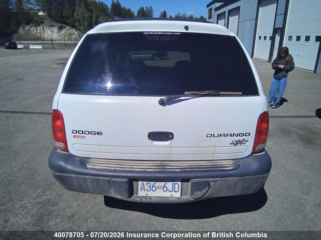 2003 DODGE DURANGO SPORT thumbnail 7