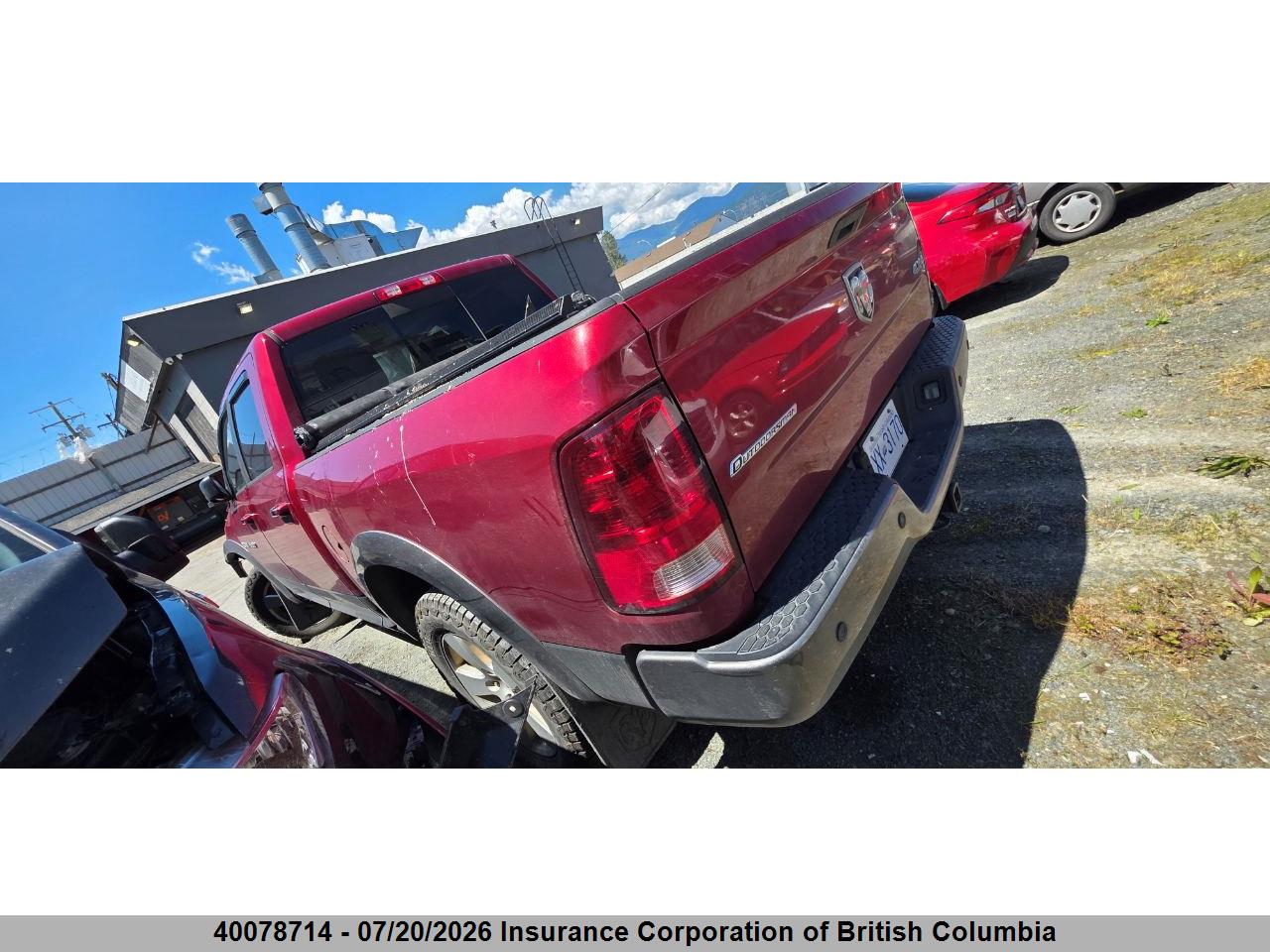 2012 DODGE RAM 1500 SLT thumbnail 4