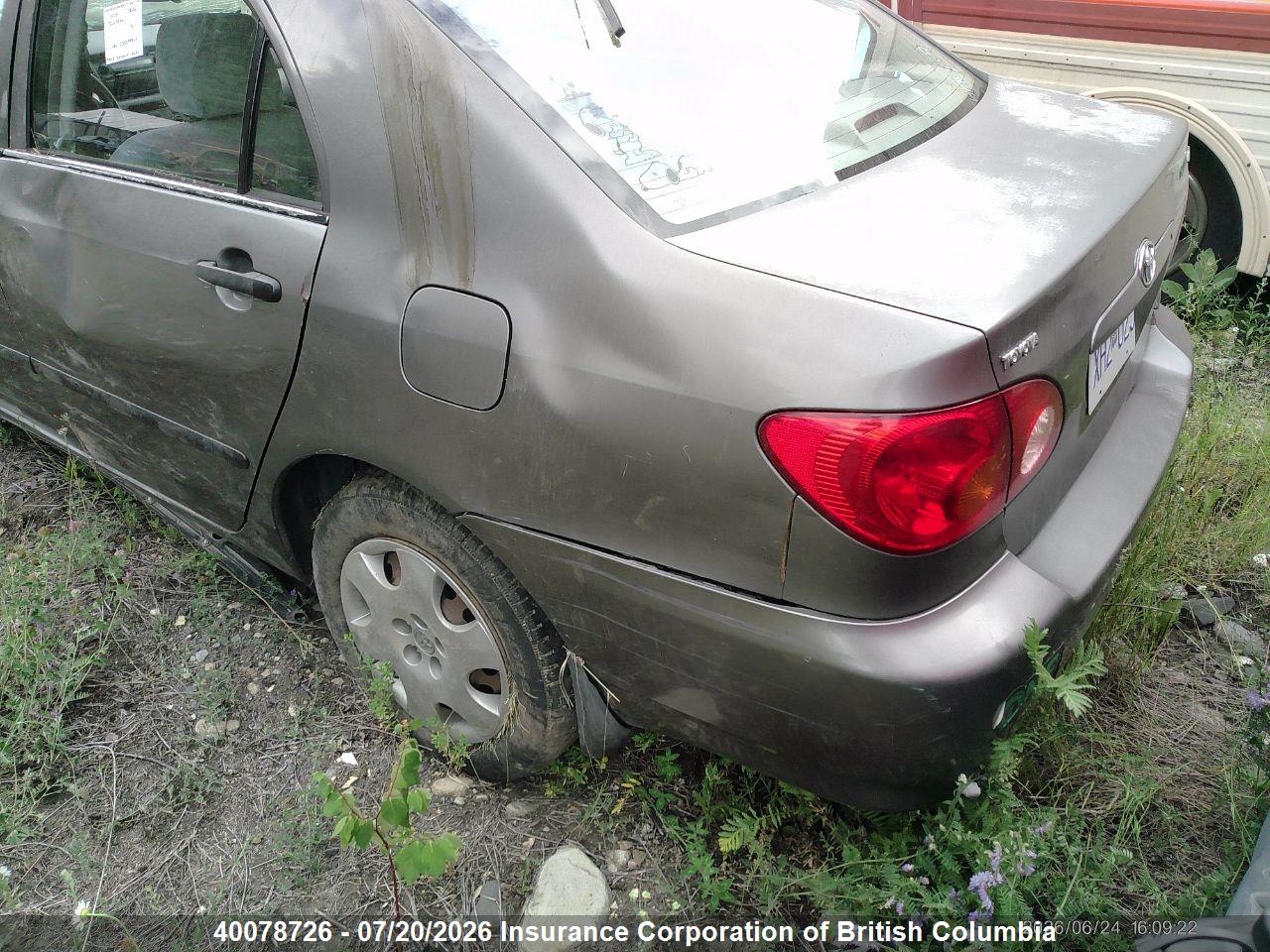 2003 TOYOTA COROLLA CE/LE/S thumbnail 4