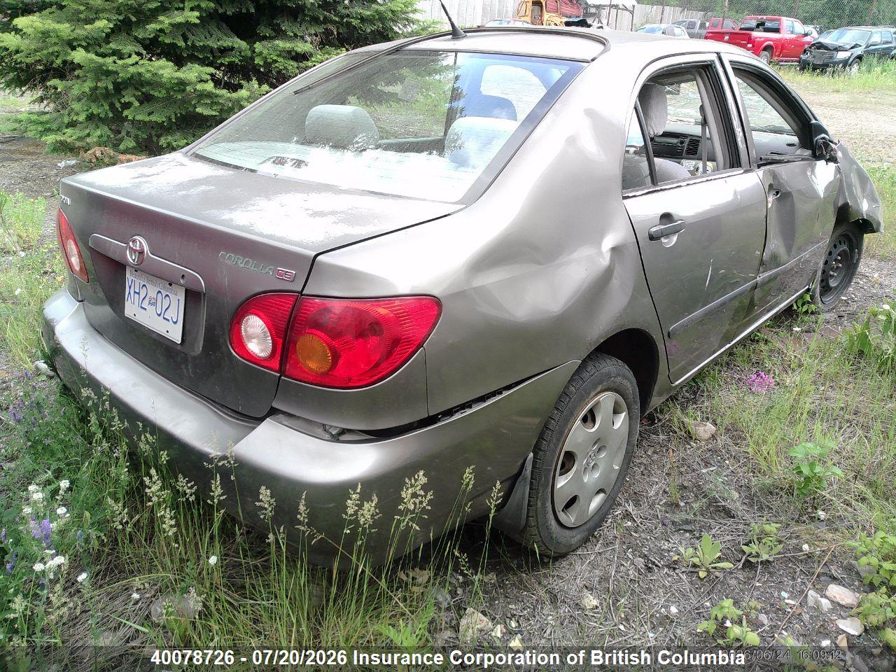 2003 TOYOTA COROLLA CE/LE/S thumbnail 5