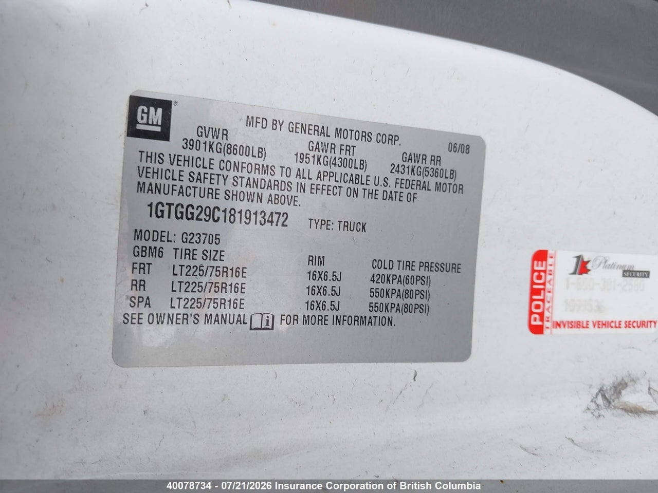 2008 GMC SAVANA G2500 thumbnail 10