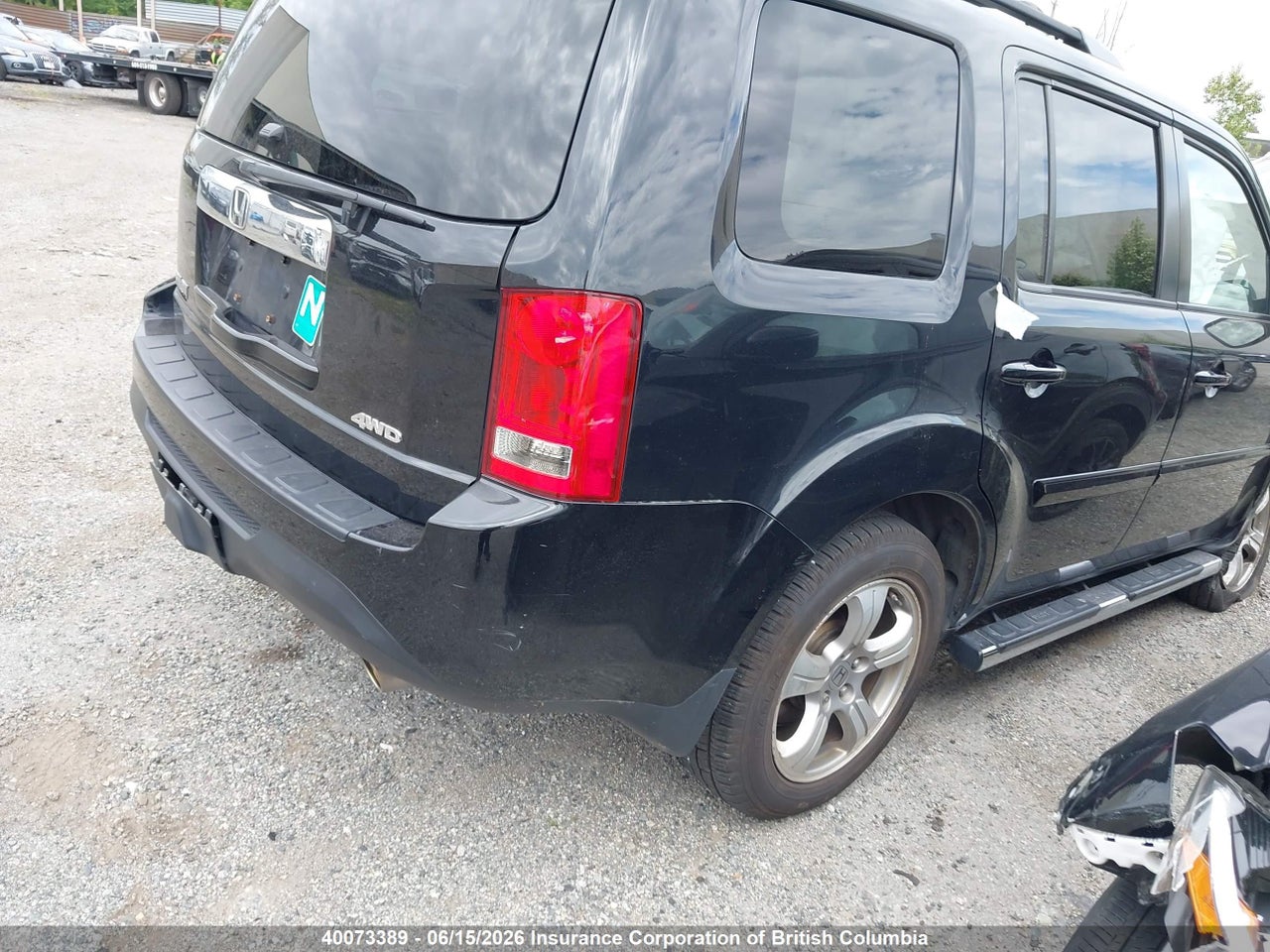 2013 HONDA PILOT EXL thumbnail 5