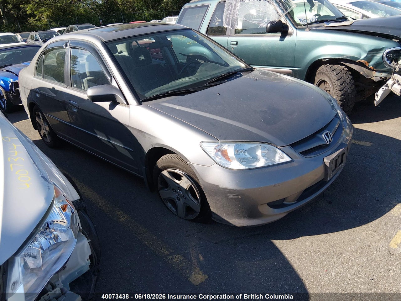2005 HONDA CIVIC EX thumbnail 2