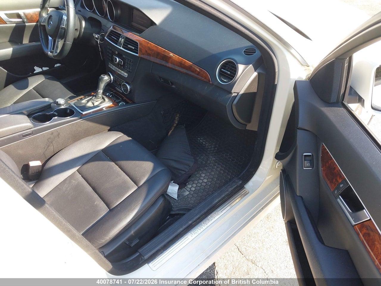 2012 MERCEDES BENZ C 250 4MATIC thumbnail 6