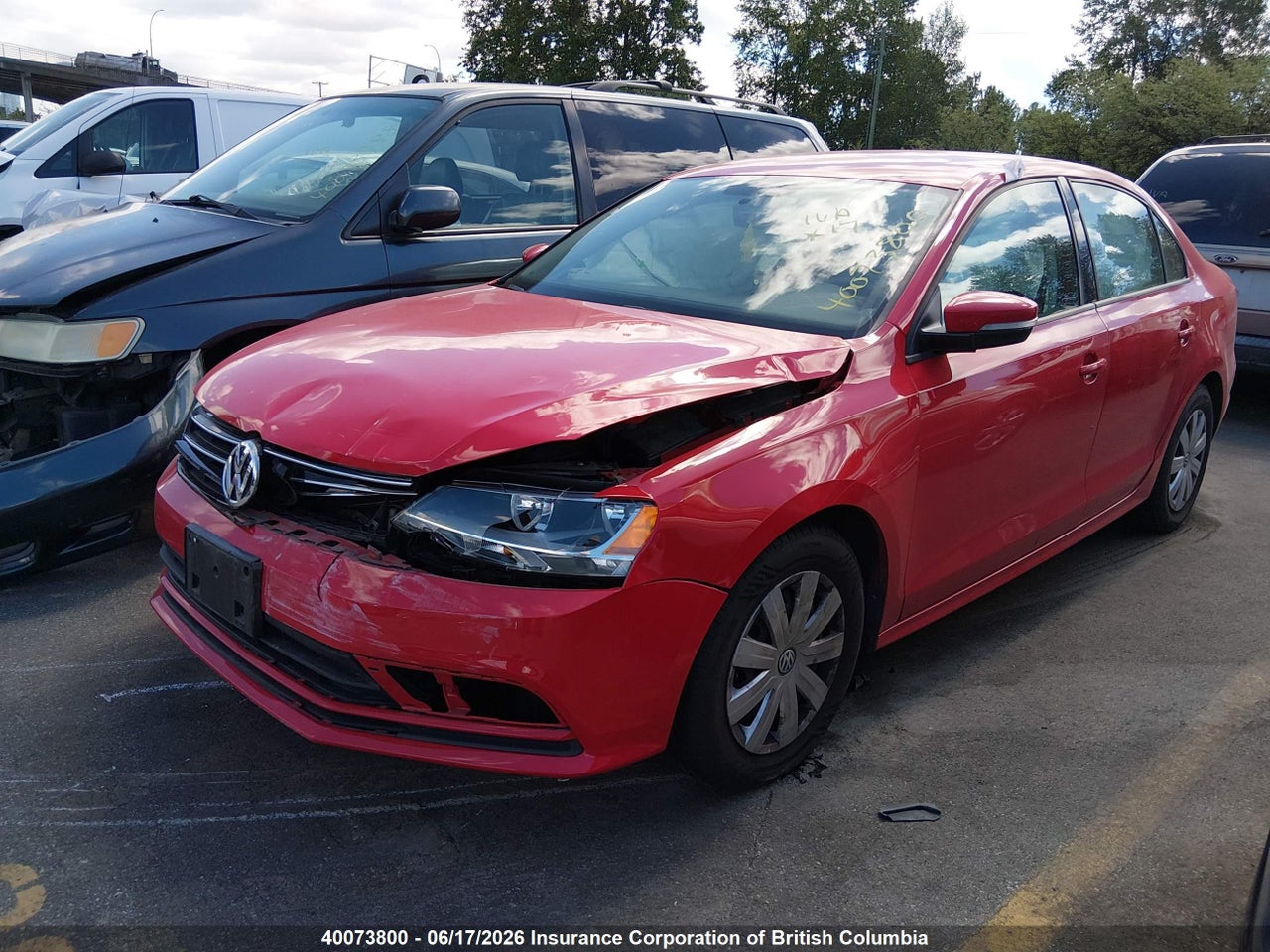 2015 VOLKSWAGEN JETTA S thumbnail 3